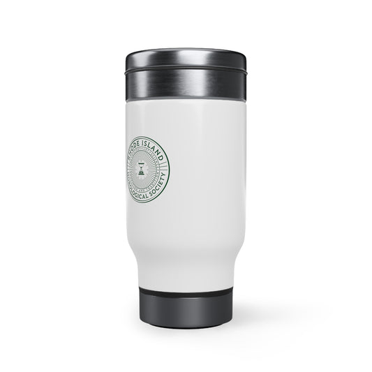 Stainless Steel Travel Mug with Handle, 14oz